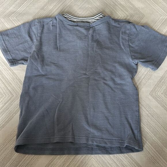 Appaman Boys Light Blue Five Button Short-sleeve Top - Size 6 - Picture 7 of 7